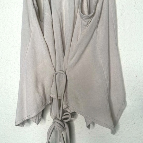 NWOT Free People Sheena Vest in Beige Size Medium - Picture 14 of 16